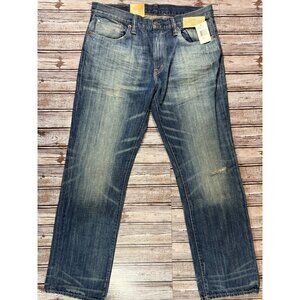 Denim Supply Ralph Lauren Jeans sz 33 x 30 NWT "USA Flag Distressed" vintage 87'